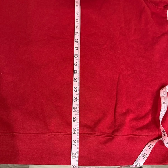 NWT Columbia PFG Oklahoma Fishing USA Flag Hoodie Red Pullover Men’s Size Large - Picture 8 of 13